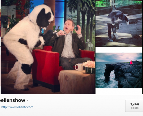 Entertainment - Top 10 Shows auf Instagram (USA)