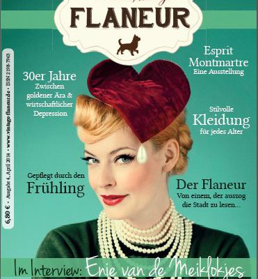 Vintage Flaneur kommt in den Zeitschriftenhandel