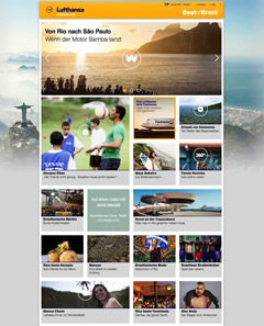 Neue Microsite Beat of Brazil