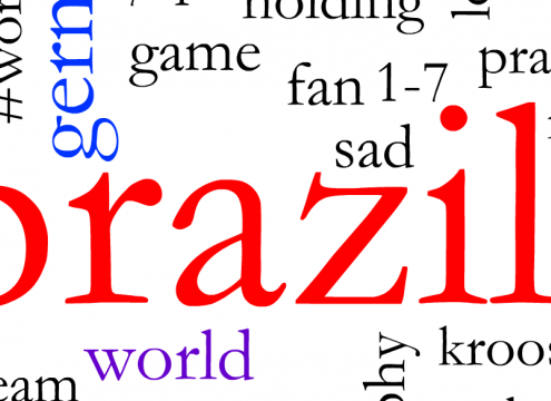 Twitter-Posts zum historischen WM-Spiel siegen über andere Plattformen wie Deutschland über Brasilien