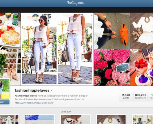 Mode - Die Top 10 Blogs in Deutschland nach Instagram-Followern