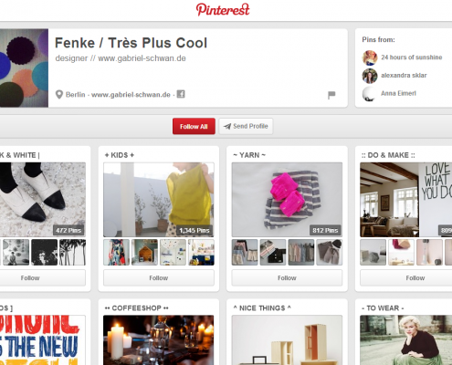Mode - Die Top 10 Blogs in Deutschland nach Pinterest-Followern