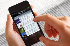 Zeitung via Smartphone & Tablet: 79 % der Zeitungsverlage bieten Apps an