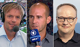 Deutscher Fernsehpreis 2014: Sonderpreis Sport für Tom Bartels, Mehmet Scholl und Oliver Welke