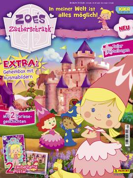 Panini mit neuem Mädchenmagazin Zoés Zauberschrank