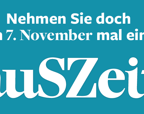 Neue Wochenzeitung auSZeit steht in den Startlöchern