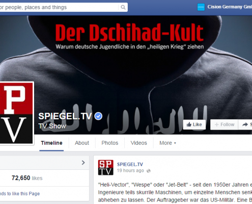 Politik: Die Top 10 deutschen TV-Magazine auf Facebook