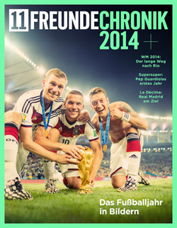 11FREUNDE mit Sonderheft zum Fußballjahr 2014