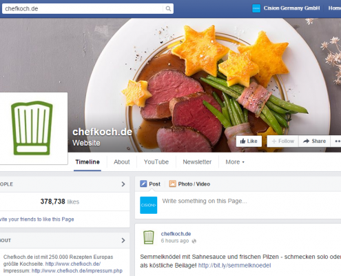 Gruner + Jahr: Top 10 Living & Lifestyle-Magazine auf Facebook